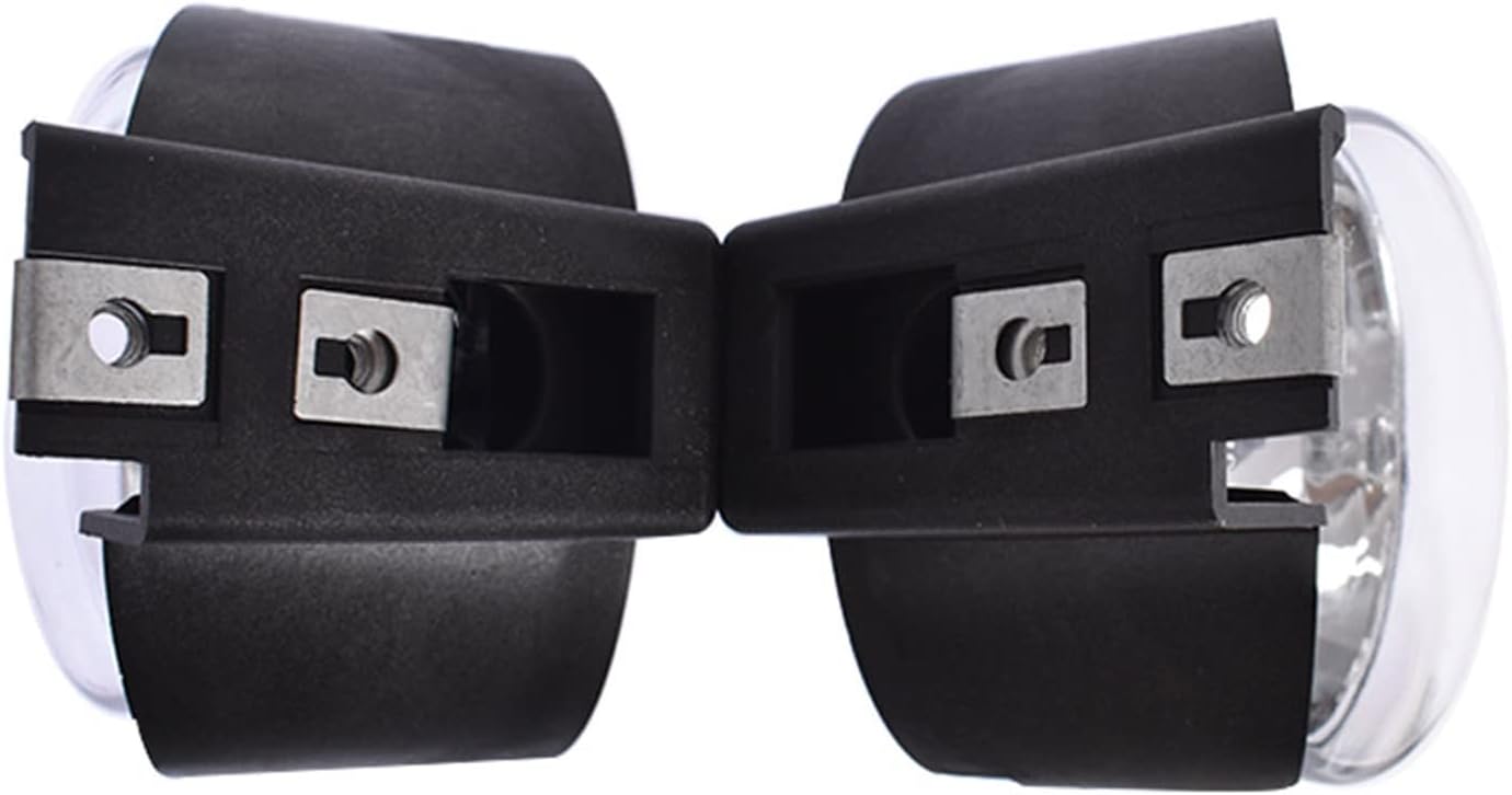 2-Pack Fog Lights with Bulbs Replacement for Dakota 1997-2000 Replacement for Durango 1998-2000 CH2592104 CH2593104