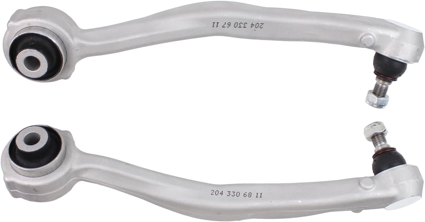 Front Lower Left and Right Control Arm with Ball Joint for Mercedes-Benz C250 C300 C350 E350 E550 SLK350 SLC300 2008-2020