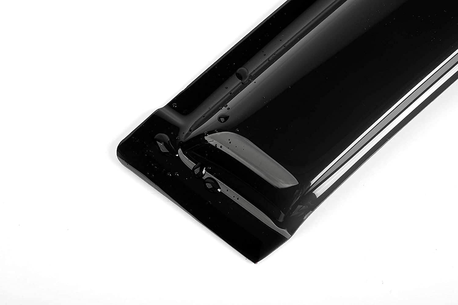 4pcs Side Window Deflectors Shade, Outside Mount Tape-On Rain Guards Set, Side Window Visors Compatible with 1993-1997 Toyota Corolla Sedan 94022