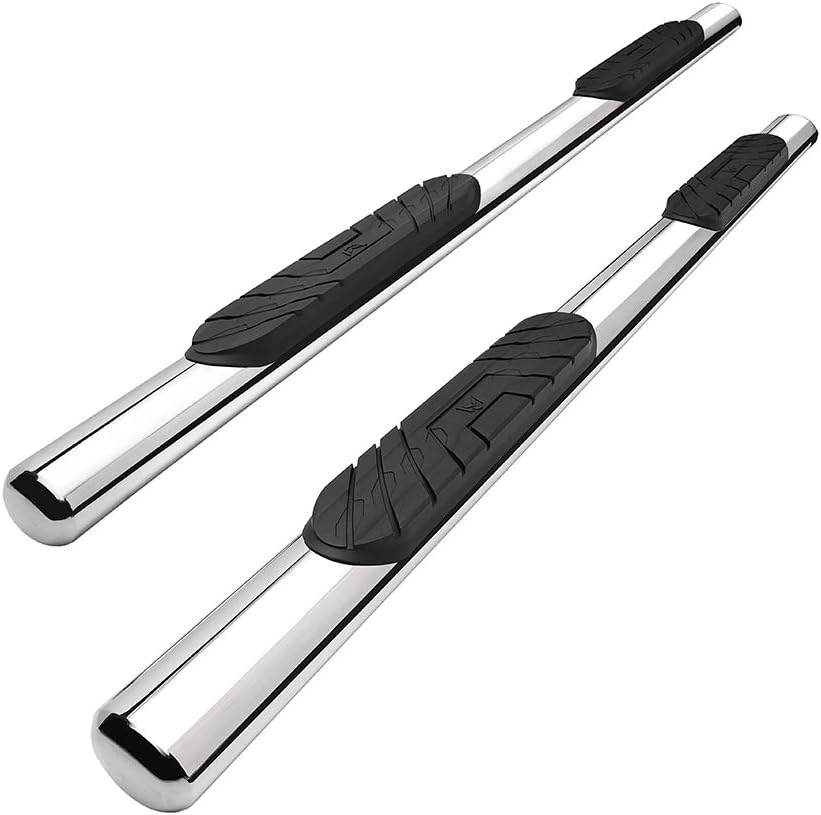 4" Nerf Bars Compatible with 2009-2018 Dodge Ram 1500; 2010-2025 2500 3500; 2019-2024 Classic | Crew Cab | WB2D41127 | Side Step Rails Running Boards