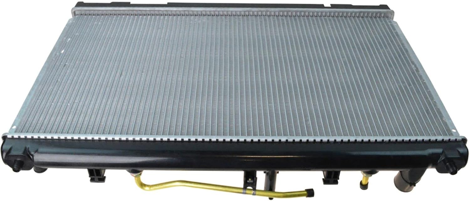 Radiator Assembly Plastic Tanks Aluminum Core Compatible with 14-19 Chevrolet Silverado 1500 15-20 Tahoe 15-20 Cadillac Escalade 14-18 GMC Sierra 1500 15-19 Yukon