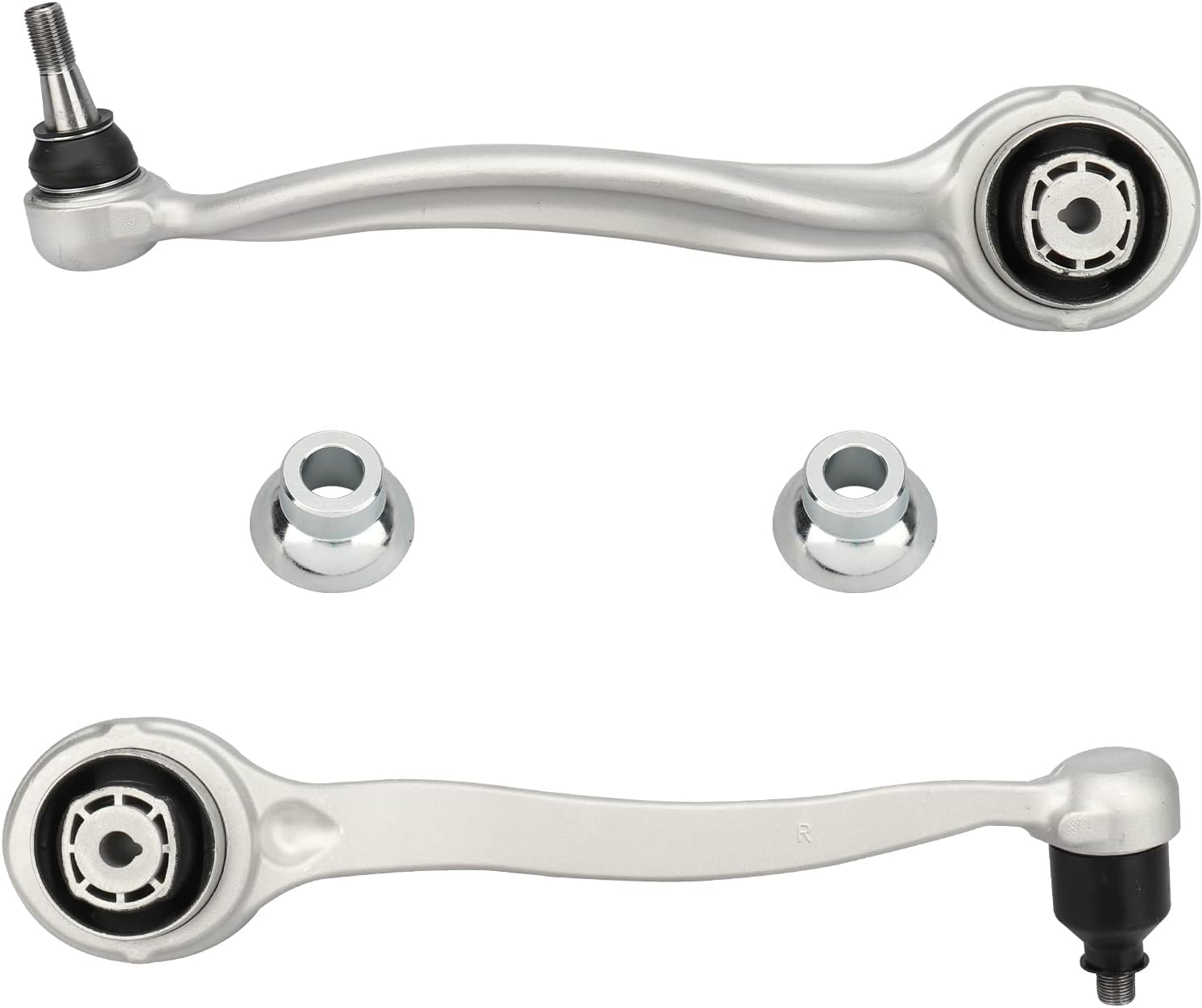 2PCS Left & Right Front Lower Track Control Arm Kit Compatible for Mercedes-Benz C200 C250 C300 2014-2018, C180 2014-2019, C350e 2016-2018, C400 2015, C450 AMG 2016