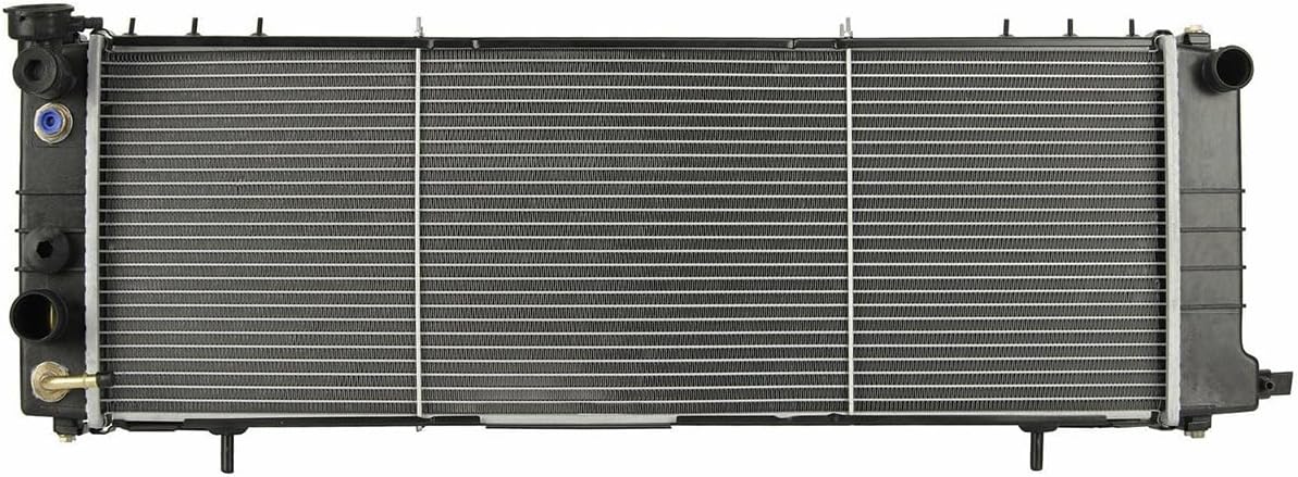 Aluminum Radiator | Compatible with Jeep WRANGLER 3.8 V6,2007-2009 | 22mm Core Thickness | Replaces CU2957
