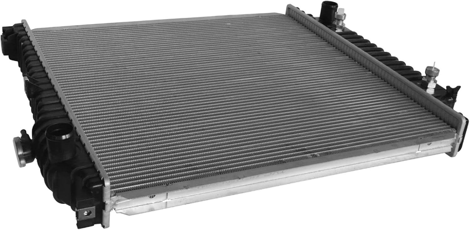 Radiator Assembly Plastic Tanks Aluminum Core Compatible with 14-19 Chevrolet Silverado 1500 15-20 Tahoe 15-20 Cadillac Escalade 14-18 GMC Sierra 1500 15-19 Yukon