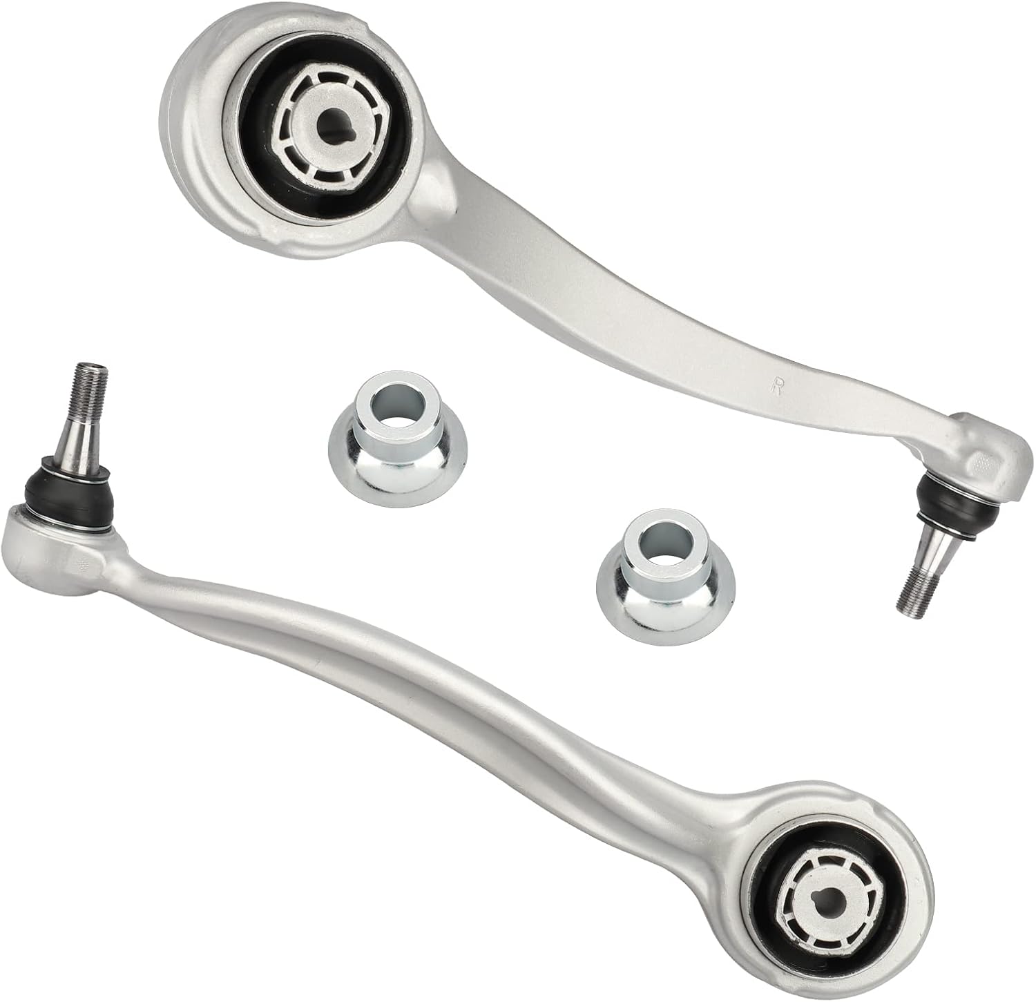 2PCS Left & Right Front Lower Track Control Arm Kit Compatible for Mercedes-Benz C200 C250 C300 2014-2018, C180 2014-2019, C350e 2016-2018, C400 2015, C450 AMG 2016