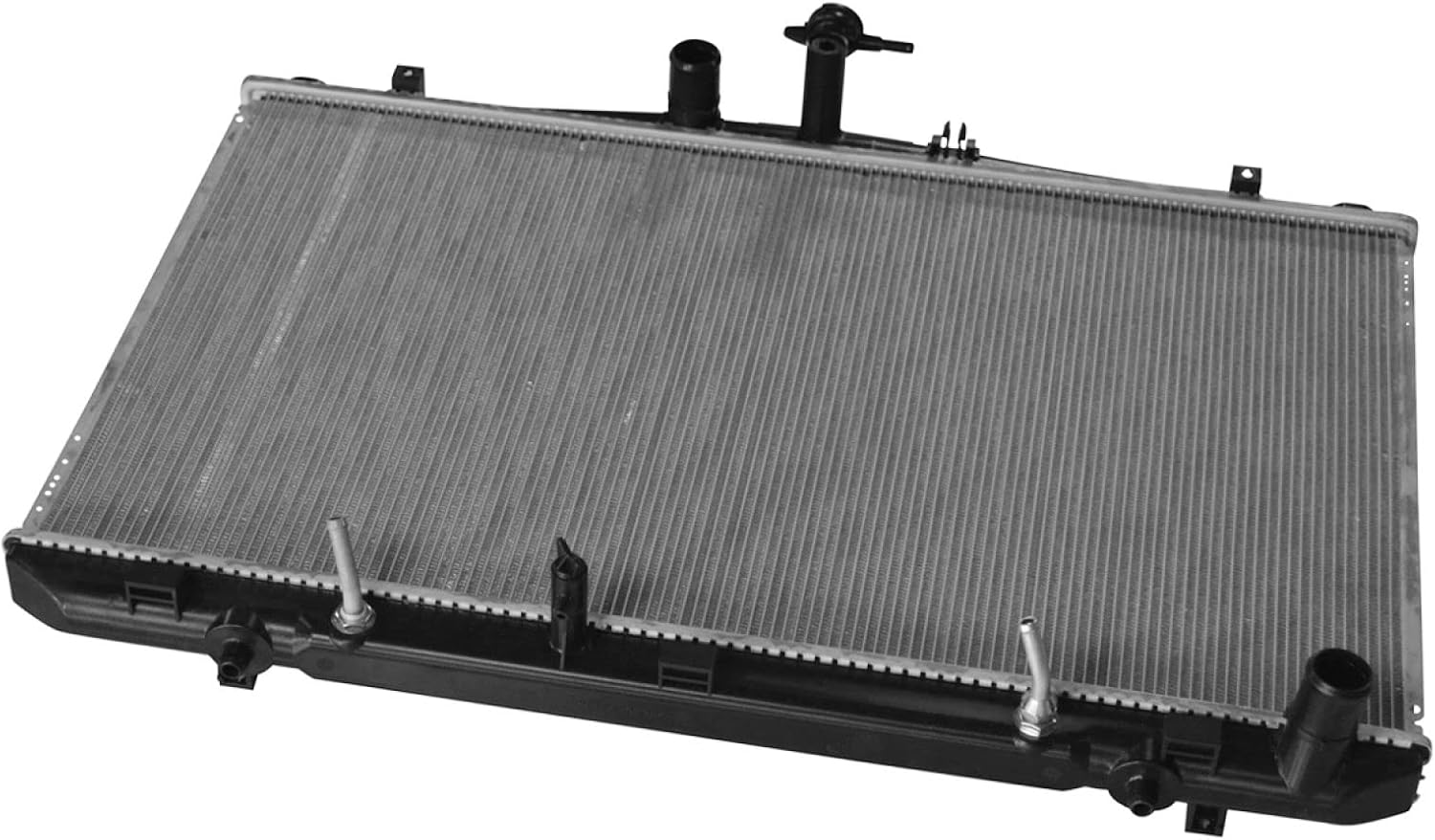 Radiator Assembly Plastic Tanks Aluminum Core Compatible with 14-19 Chevrolet Silverado 1500 15-20 Tahoe 15-20 Cadillac Escalade 14-18 GMC Sierra 1500 15-19 Yukon