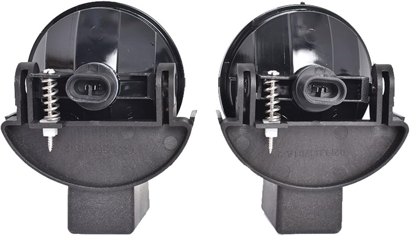 2-Pack Fog Lights with Bulbs Replacement for Dakota 1997-2000 Replacement for Durango 1998-2000 CH2592104 CH2593104