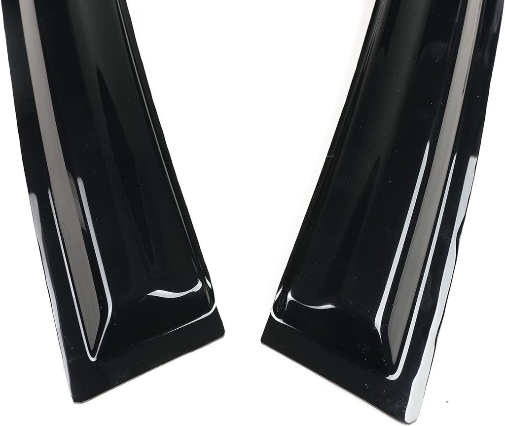 Tape-On Rain Guards Window Visor Fit for 2016-2021 Honda Civic Window Vent Deflector Visors 4 Pcs-94682