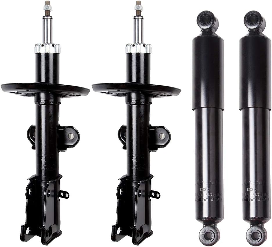 Front Pair Complete Struts Spring Assembly Shock Absorber Compatible with 2008 2009 2010 2011 2012 2013 2014 2015 for Chrysler Town Country, 08 09 10 11 12 13 14 15 for Dodge Grand Caravan