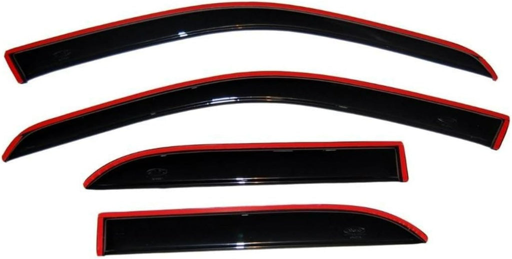 Outside Mount Rain Guards for 2010 - 2024 Toyota 4Runner | Window Vent Visors, 4 pcs. - Smoke | 94242