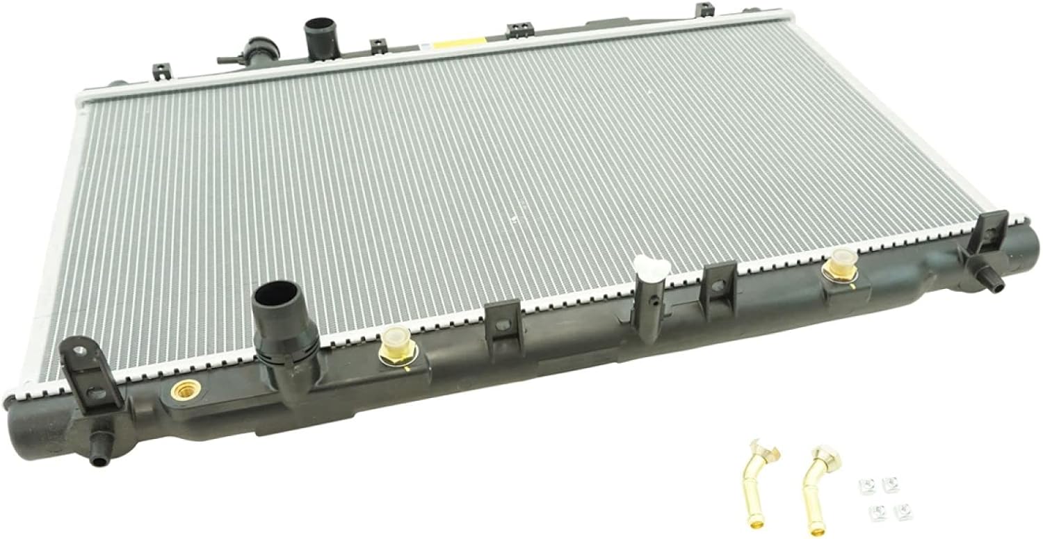 Radiator Assembly Plastic Tanks Aluminum Core Compatible with 14-19 Chevrolet Silverado 1500 15-20 Tahoe 15-20 Cadillac Escalade 14-18 GMC Sierra 1500 15-19 Yukon