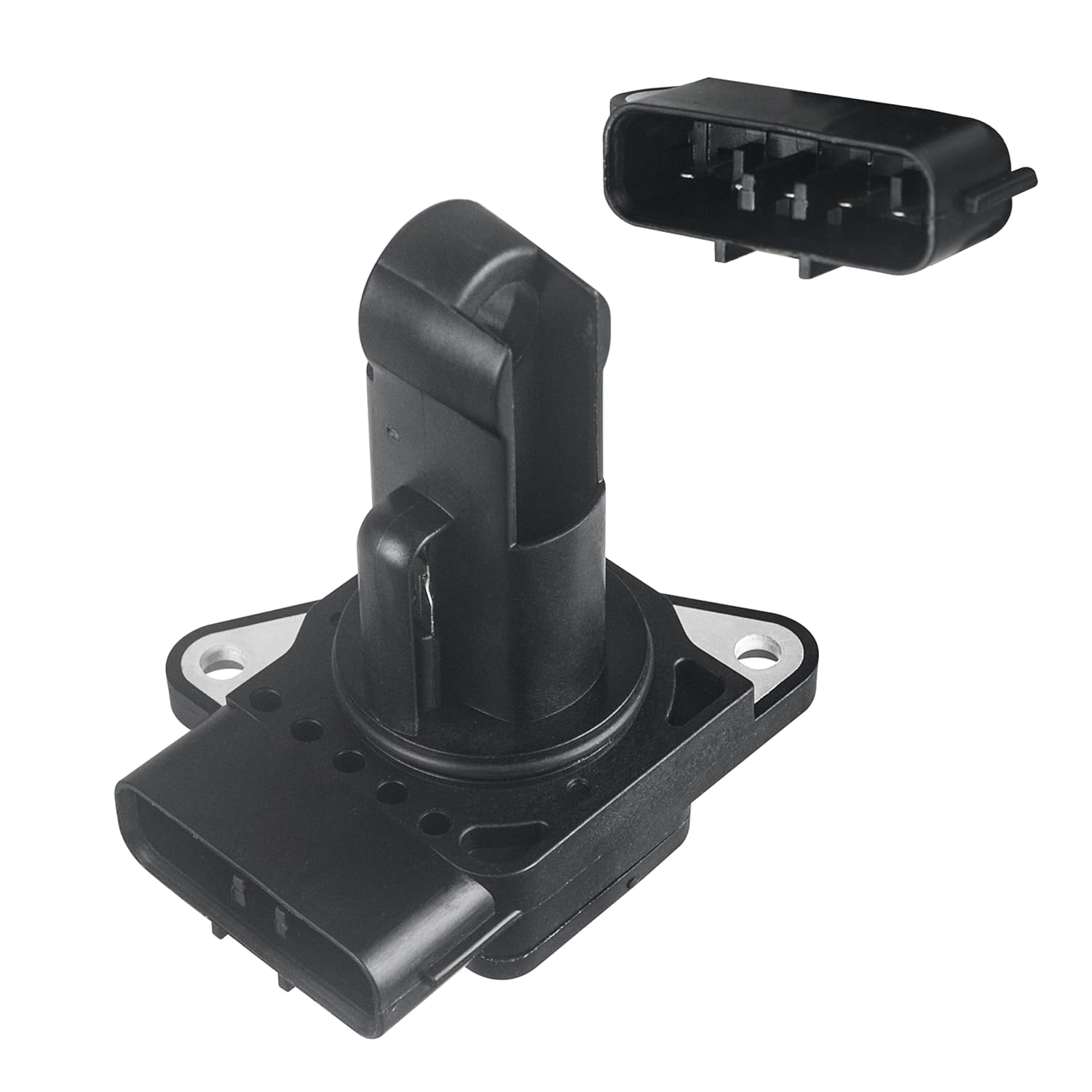 Air Flow Sensor Meter MAF Sensor Compatible with Hyundai Sonata 2001-2005,Santa Fe 2001-2005,Tucson 2005-2009,Tiburon 2003-2008 & Kia Optima2001-2006,Replace# 28164-37200