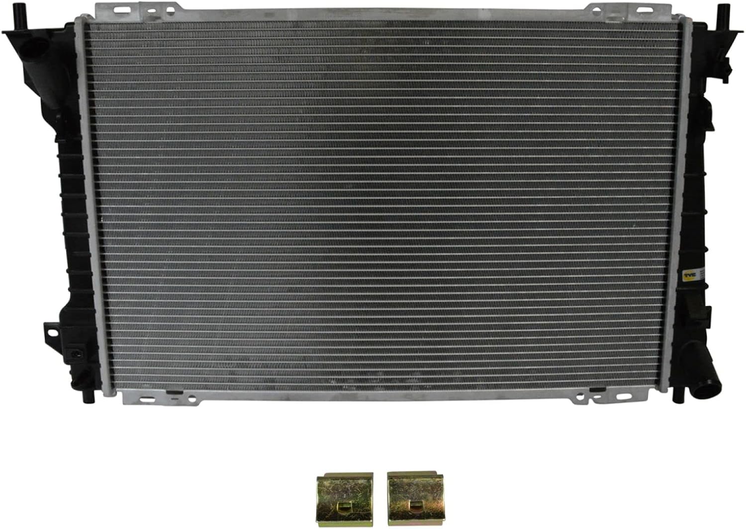 Radiator Assembly Plastic Tanks Aluminum Core Compatible with 14-19 Chevrolet Silverado 1500 15-20 Tahoe 15-20 Cadillac Escalade 14-18 GMC Sierra 1500 15-19 Yukon