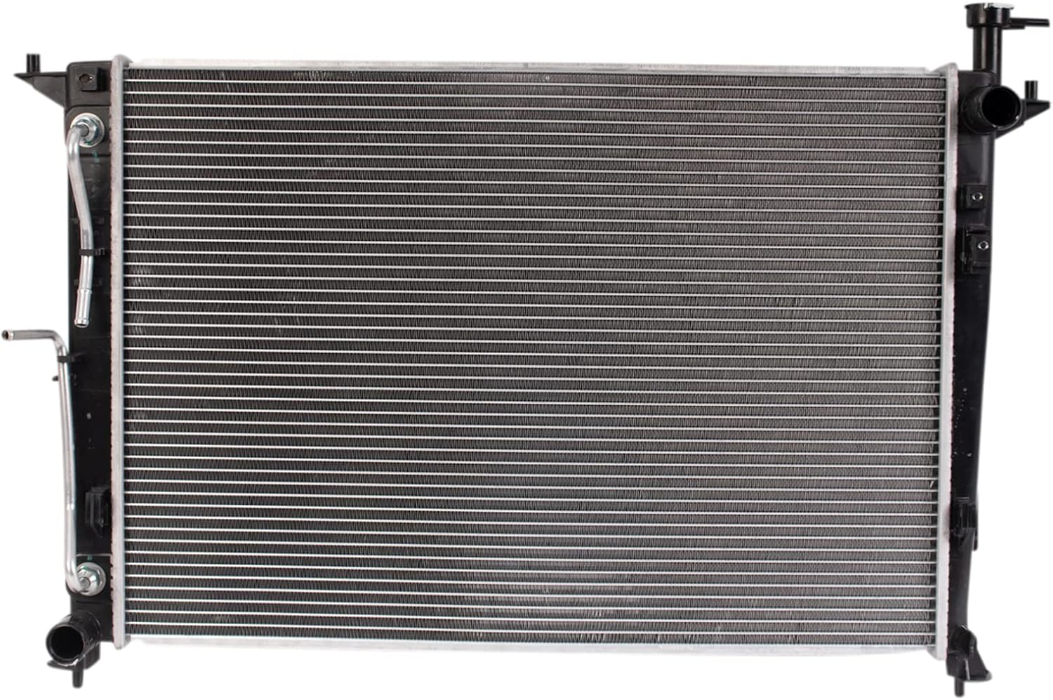 Radiator Assembly Plastic Tanks Aluminum Core Compatible with 14-19 Chevrolet Silverado 1500 15-20 Tahoe 15-20 Cadillac Escalade 14-18 GMC Sierra 1500 15-19 Yukon