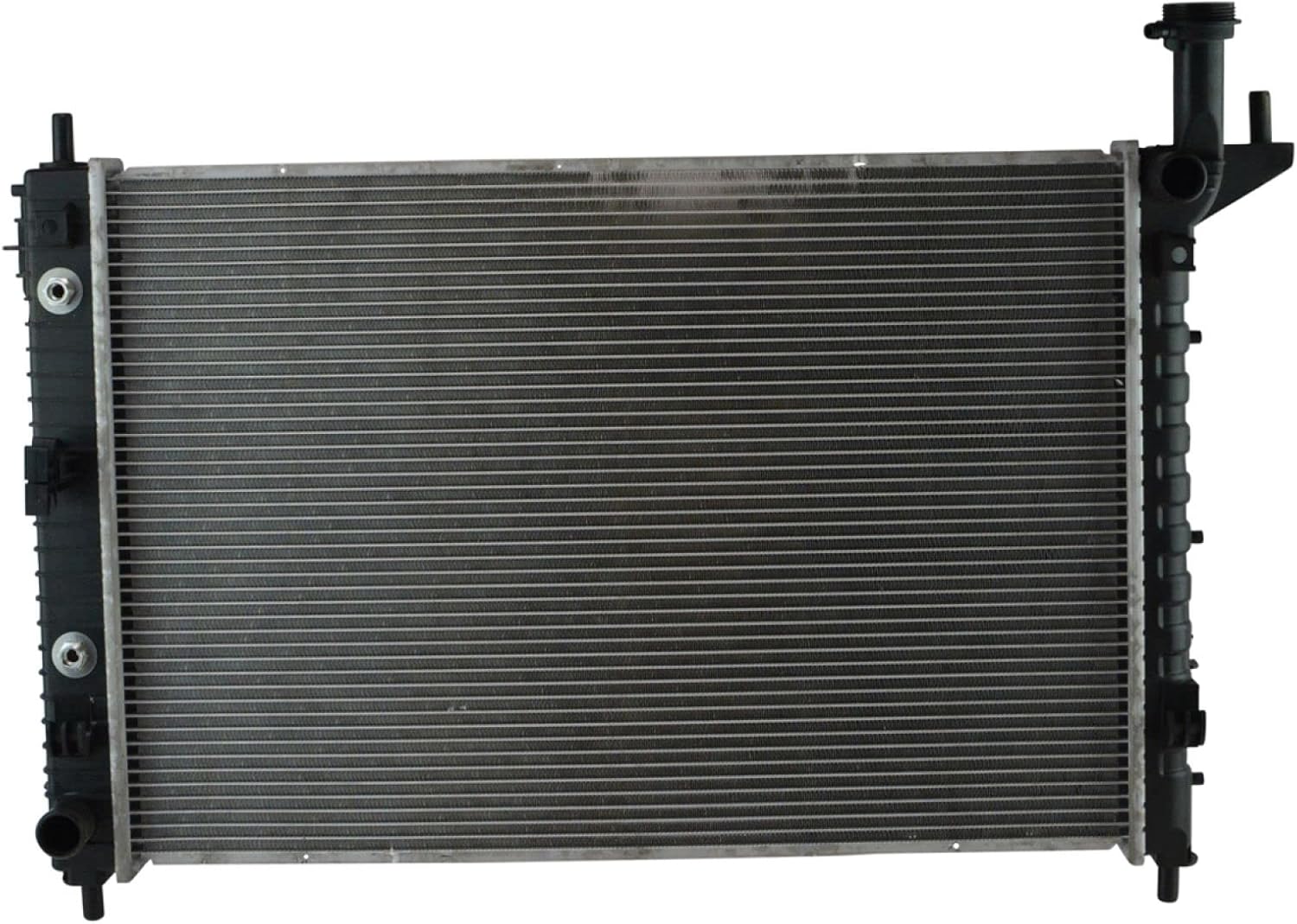 Radiator Assembly Plastic Tanks Aluminum Core Compatible with 14-19 Chevrolet Silverado 1500 15-20 Tahoe 15-20 Cadillac Escalade 14-18 GMC Sierra 1500 15-19 Yukon