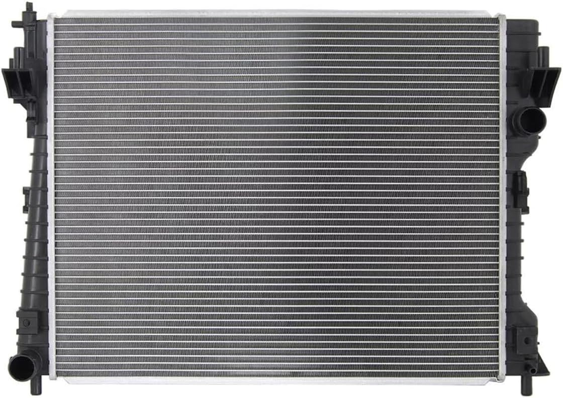 Aluminum Radiator | Compatible with Jeep WRANGLER 3.8 V6,2007-2009 | 22mm Core Thickness | Replaces CU2957
