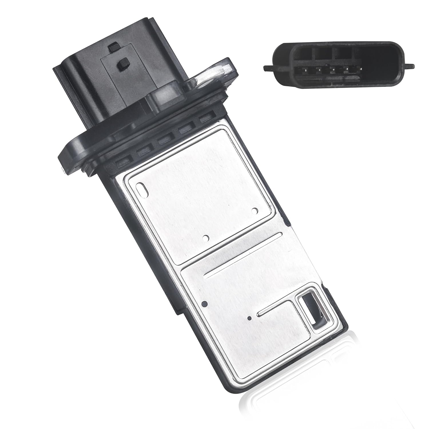 Air Flow Sensor Meter MAF Sensor Compatible with Hyundai Sonata 2001-2005,Santa Fe 2001-2005,Tucson 2005-2009,Tiburon 2003-2008 & Kia Optima2001-2006,Replace# 28164-37200