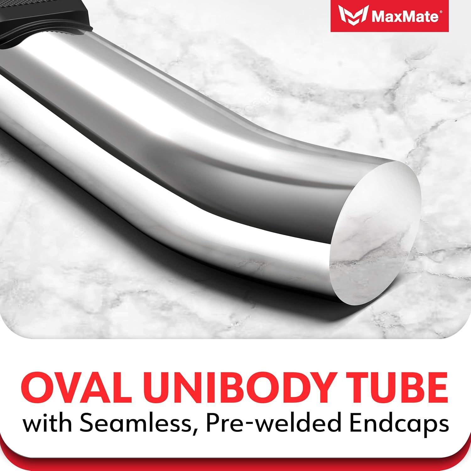 3.5" Oval Nerf Bar Side Steps Compatible with 2009-2018 Dodge Ram 1500; 2010-2026 2500 3500; 2019-2024 Classic | Crew Cab | SS2D35317MX | Side Rails Running Boards