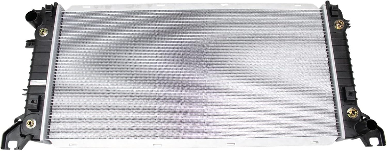 Radiator Assembly Plastic Tanks Aluminum Core Compatible with 14-19 Chevrolet Silverado 1500 15-20 Tahoe 15-20 Cadillac Escalade 14-18 GMC Sierra 1500 15-19 Yukon