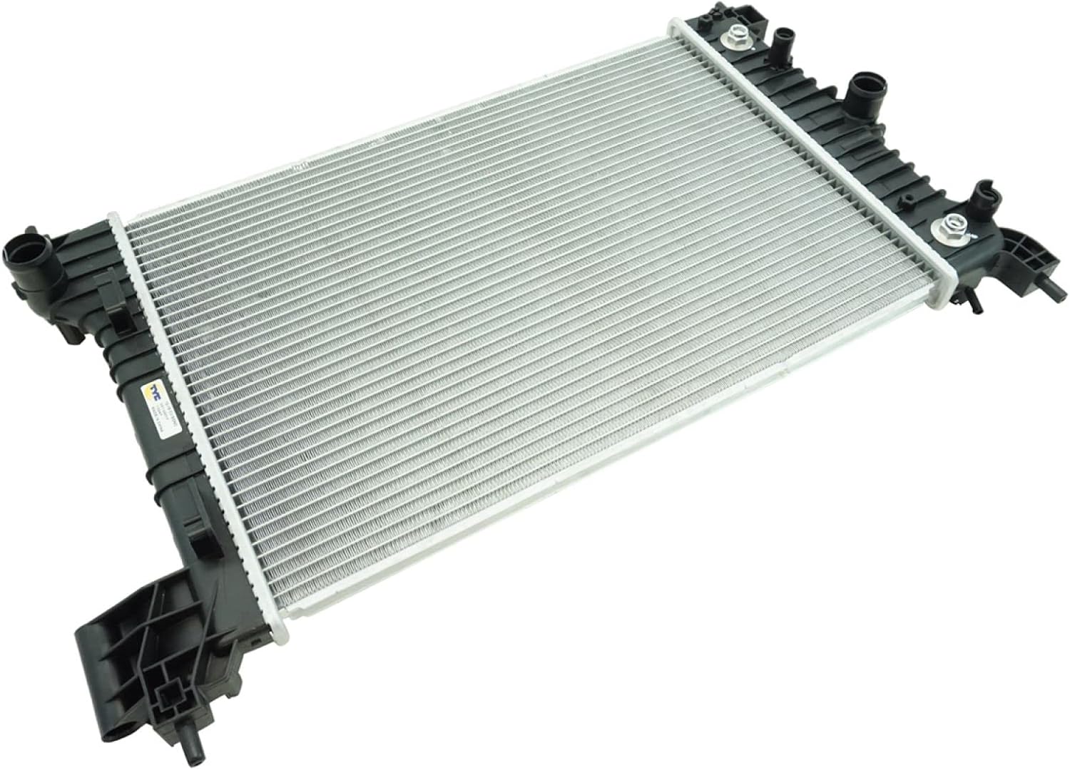 Radiator Assembly Plastic Tanks Aluminum Core Compatible with 14-19 Chevrolet Silverado 1500 15-20 Tahoe 15-20 Cadillac Escalade 14-18 GMC Sierra 1500 15-19 Yukon