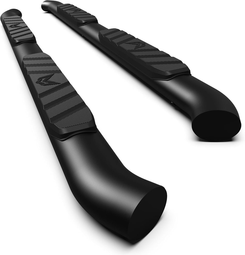 3.5" Oval Nerf Bar Side Steps Compatible with 2015-2026 Ford F-150; 2022-2026 F-150 Lightning; 2017-2026 F-250 F-350 SD | Supercrew Cab | SS2F35057MX | Side Rails Running Boards