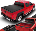 Truck Bed Soft Roll-Up Tonneau Cover Compatible with 19-25 Silverado Sierra 1500 5.75Ft Fleetside/Styleside Bed