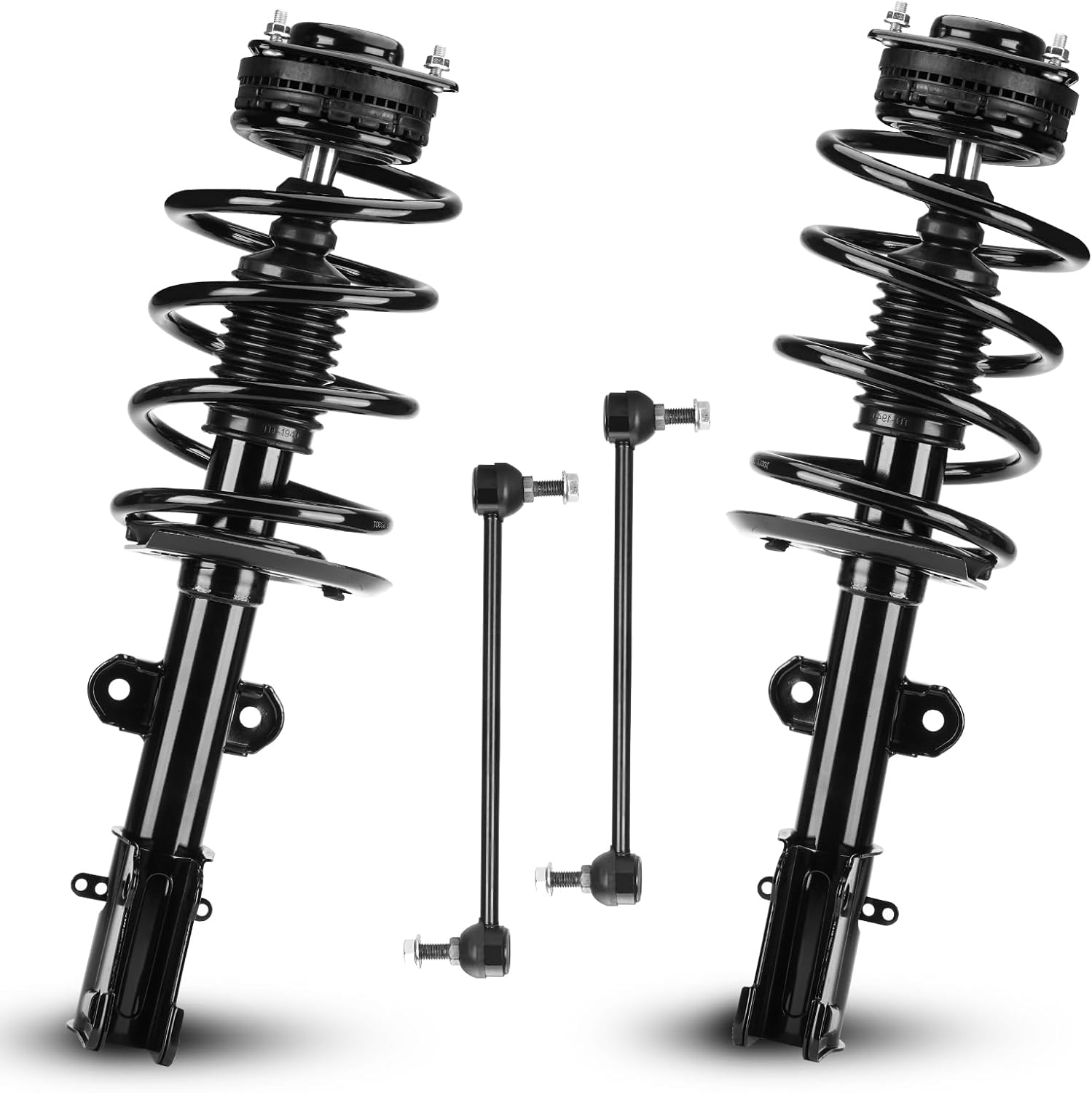 Front Struts Shock Absorber Sway Bar Links Kit Fit for Chrysler Town & Country 2008-2010, for Dodge Grand Caravan 2008-2010, Replace 171128L 171128R K7258 (4Pcs)