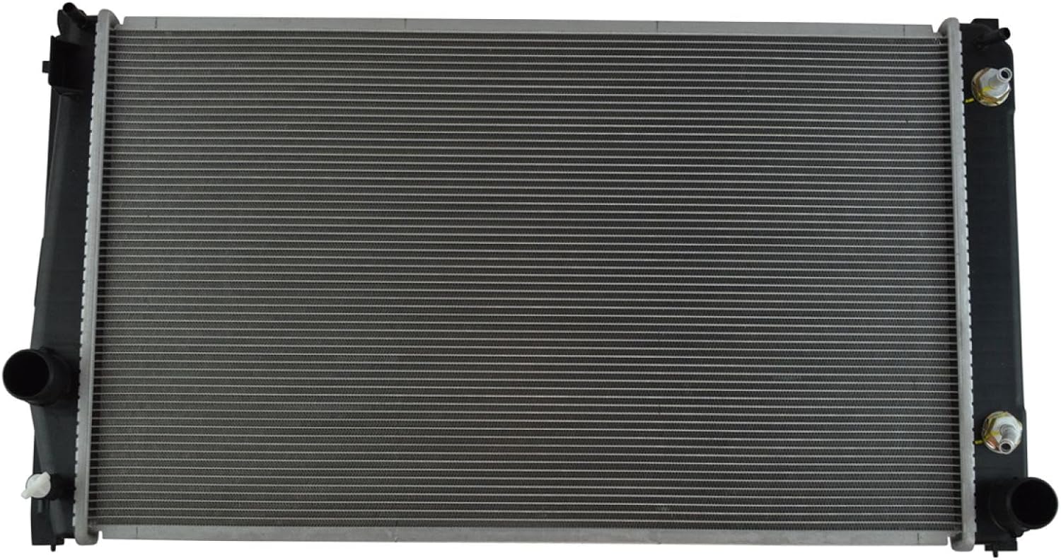 Radiator Assembly Plastic Tanks Aluminum Core Compatible with 14-19 Chevrolet Silverado 1500 15-20 Tahoe 15-20 Cadillac Escalade 14-18 GMC Sierra 1500 15-19 Yukon