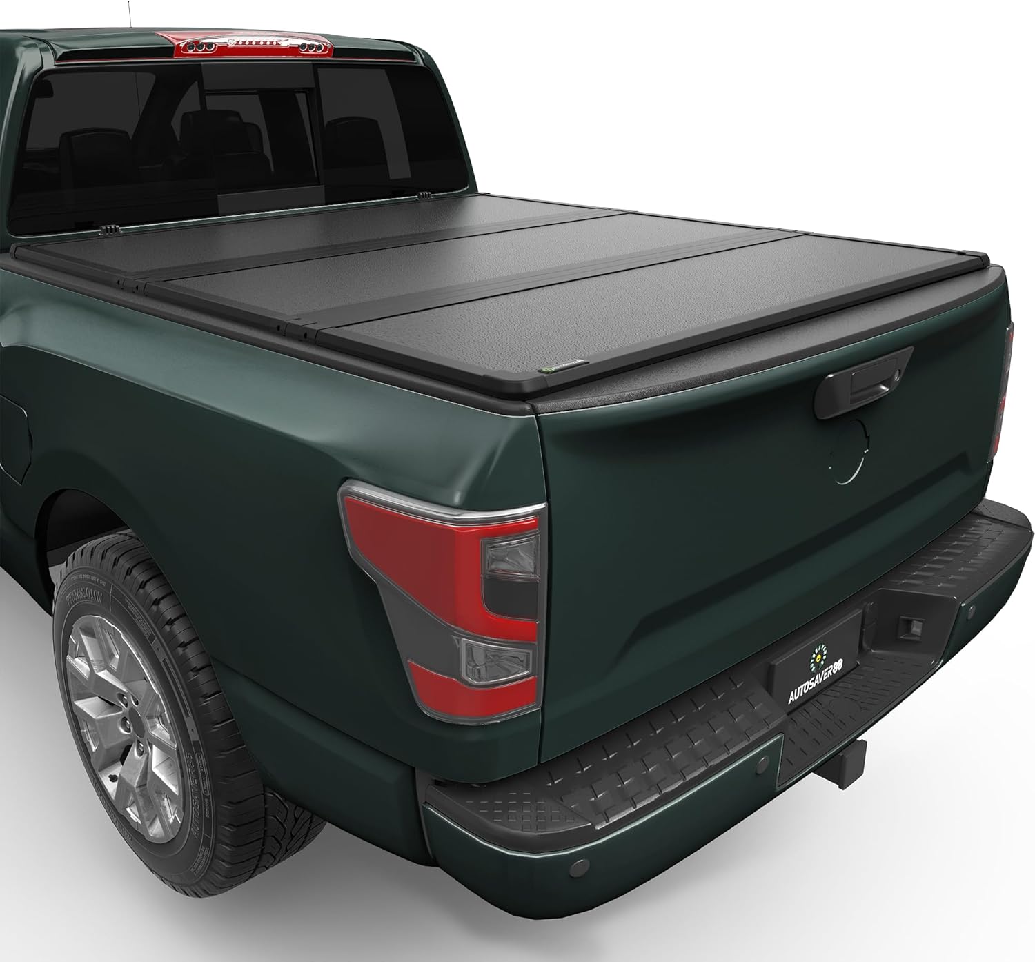 Soft Roll Up Truck Bed Tonneau Cover Compatible with 2005-2025 Nissan Frontier(NO México) 5ft Bed