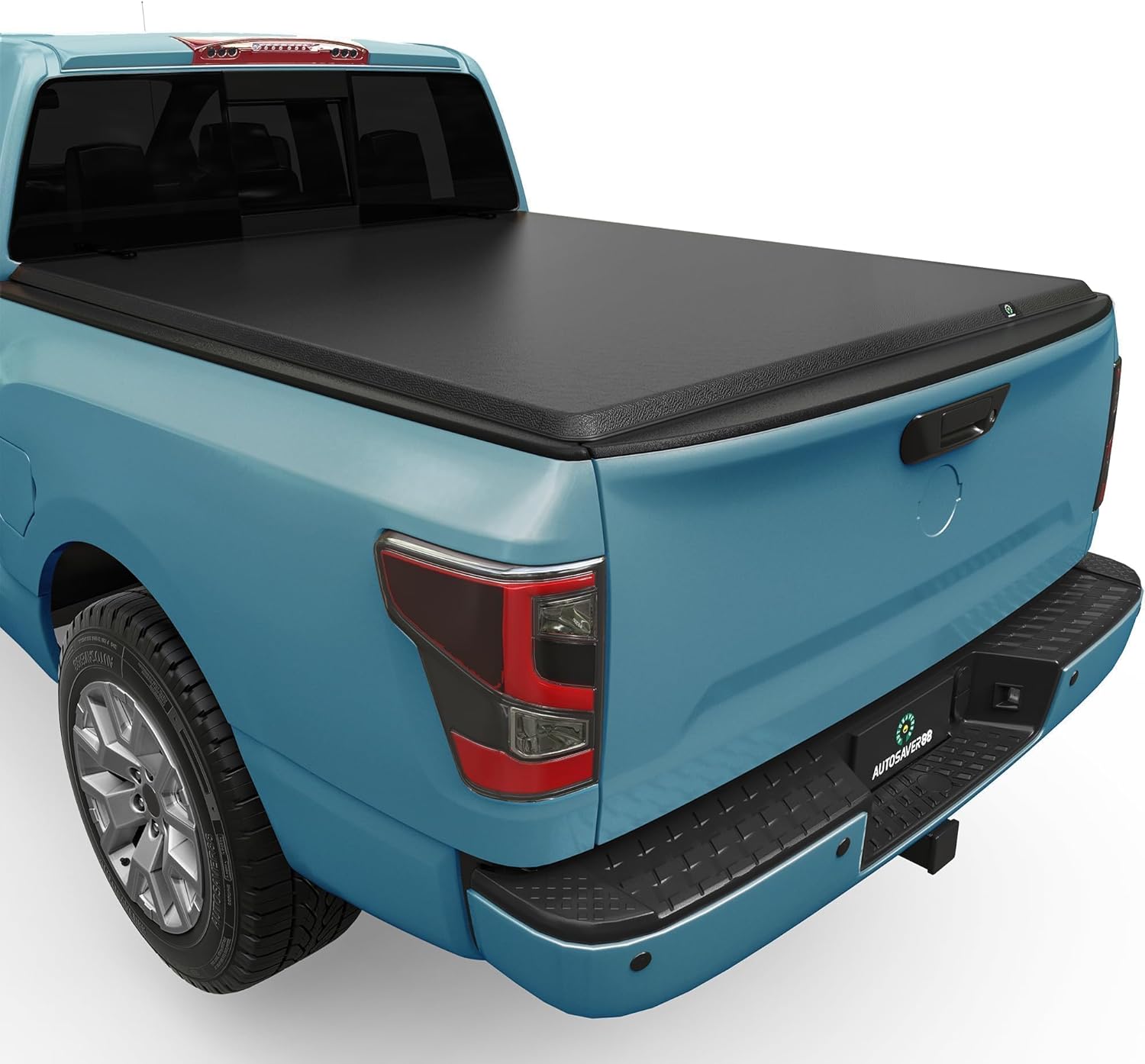 Soft Roll Up Truck Bed Tonneau Cover Compatible with 2005-2025 Nissan Frontier(NO México) 5ft Bed