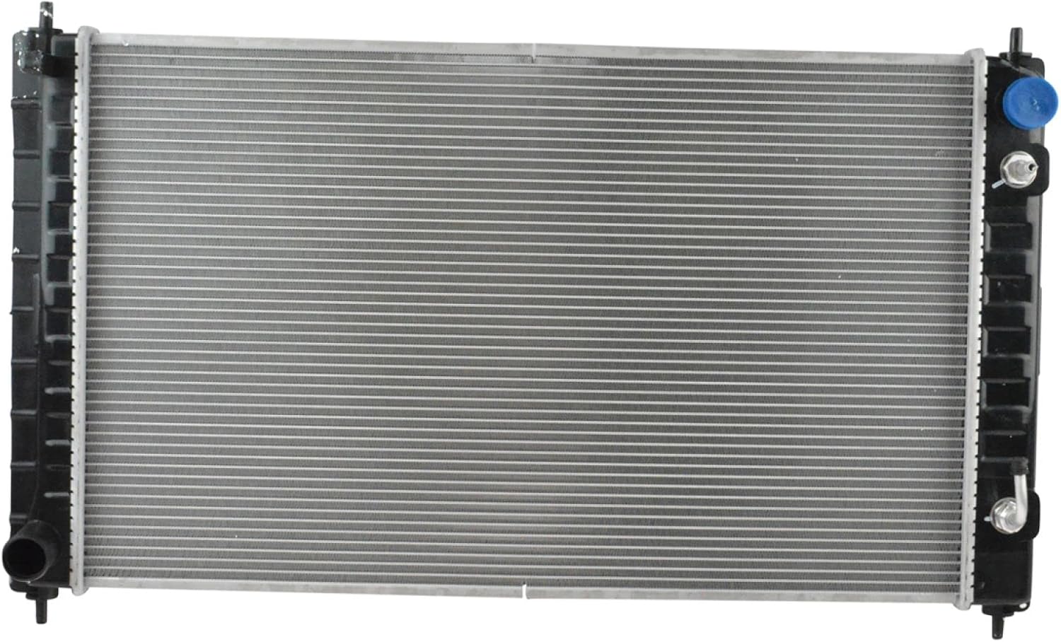 Radiator Assembly Plastic Tanks Aluminum Core Compatible with 14-19 Chevrolet Silverado 1500 15-20 Tahoe 15-20 Cadillac Escalade 14-18 GMC Sierra 1500 15-19 Yukon