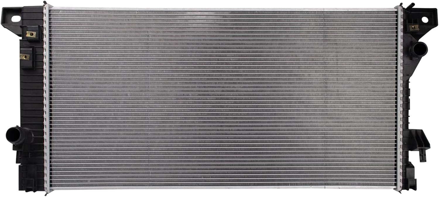 Radiator Assembly Plastic Tanks Aluminum Core Compatible with 14-19 Chevrolet Silverado 1500 15-20 Tahoe 15-20 Cadillac Escalade 14-18 GMC Sierra 1500 15-19 Yukon