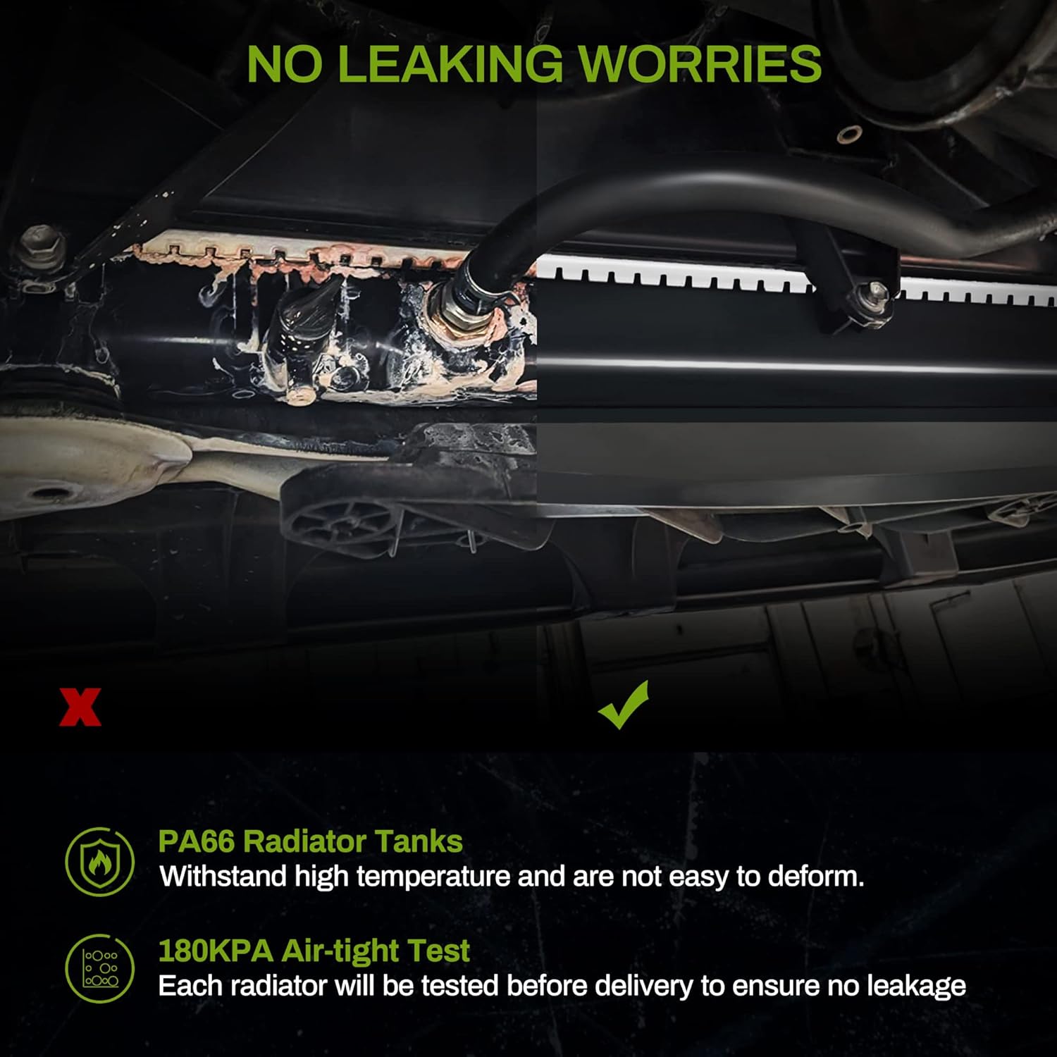 Radiator Compatible with 2008-2016 Dodge Grand Caravan Chrysler Town & Country ATRD1039