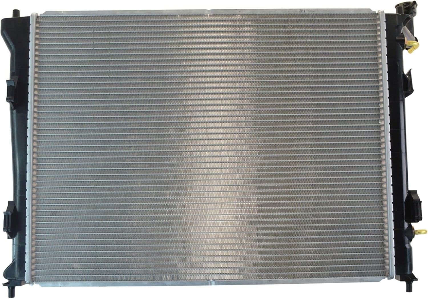 Radiator Assembly Plastic Tanks Aluminum Core Compatible with 14-19 Chevrolet Silverado 1500 15-20 Tahoe 15-20 Cadillac Escalade 14-18 GMC Sierra 1500 15-19 Yukon