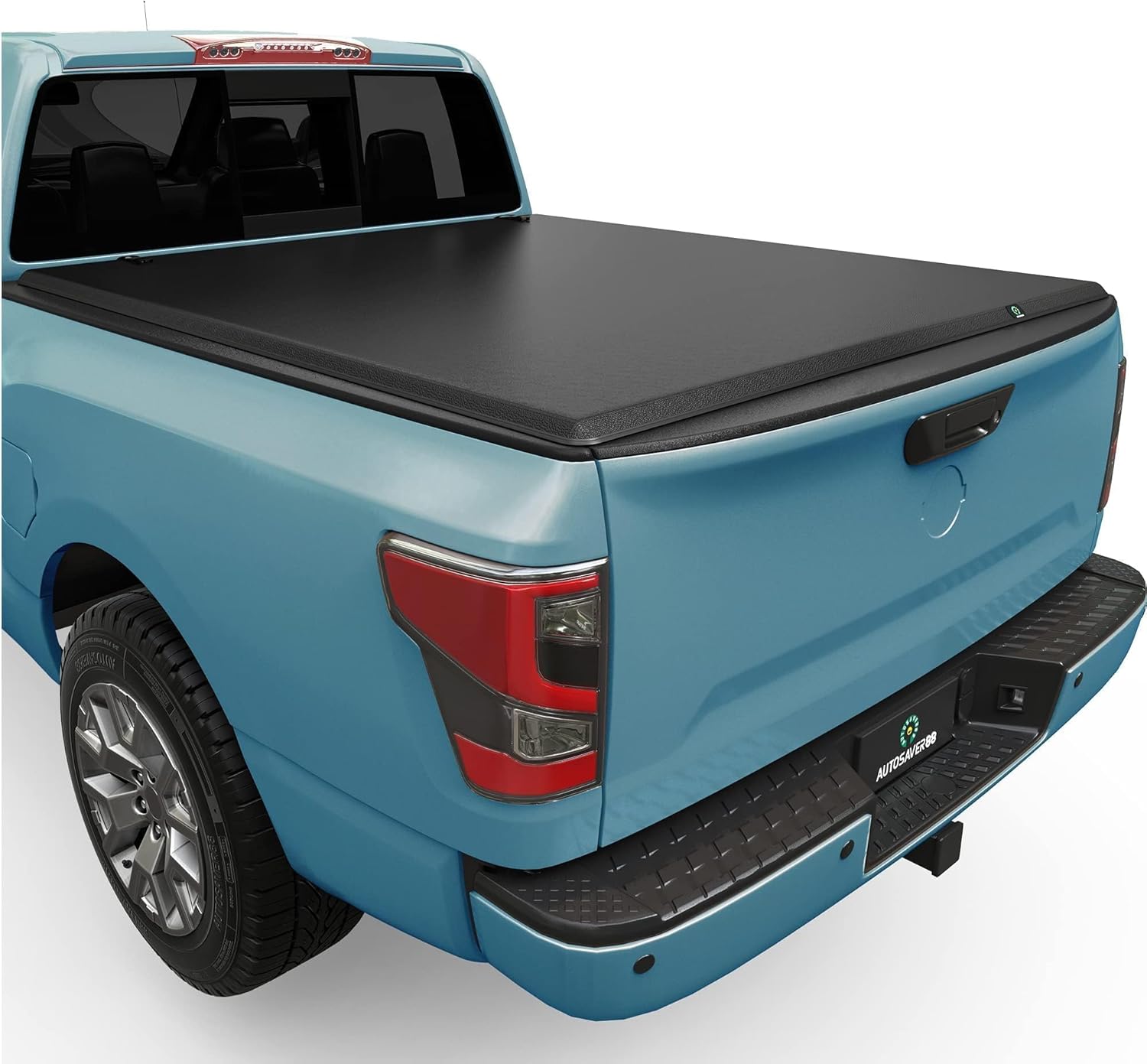 Soft Roll Up Truck Bed Tonneau Cover Compatible with 2005-2025 Nissan Frontier(NO México) 5ft Bed