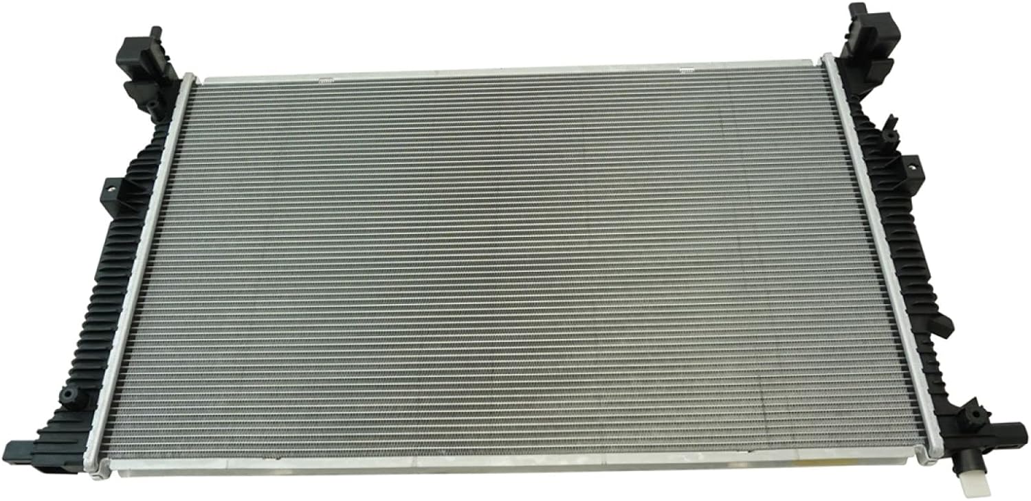Radiator Assembly Plastic Tanks Aluminum Core Compatible with 14-19 Chevrolet Silverado 1500 15-20 Tahoe 15-20 Cadillac Escalade 14-18 GMC Sierra 1500 15-19 Yukon