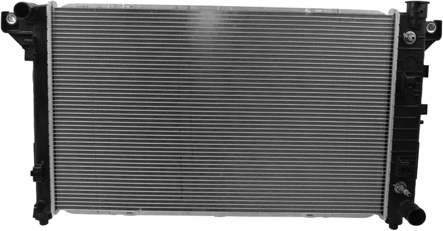Radiator Assembly Plastic Tanks Aluminum Core Compatible with 14-19 Chevrolet Silverado 1500 15-20 Tahoe 15-20 Cadillac Escalade 14-18 GMC Sierra 1500 15-19 Yukon