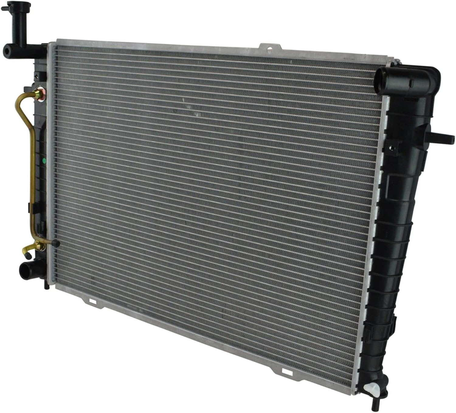 Radiator Assembly Plastic Tanks Aluminum Core Compatible with 14-19 Chevrolet Silverado 1500 15-20 Tahoe 15-20 Cadillac Escalade 14-18 GMC Sierra 1500 15-19 Yukon