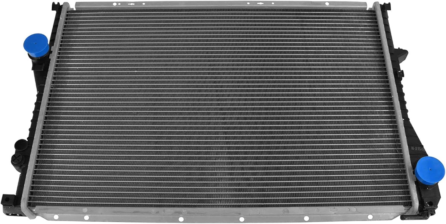 Radiator Assembly Plastic Tanks Aluminum Core Compatible with 14-19 Chevrolet Silverado 1500 15-20 Tahoe 15-20 Cadillac Escalade 14-18 GMC Sierra 1500 15-19 Yukon