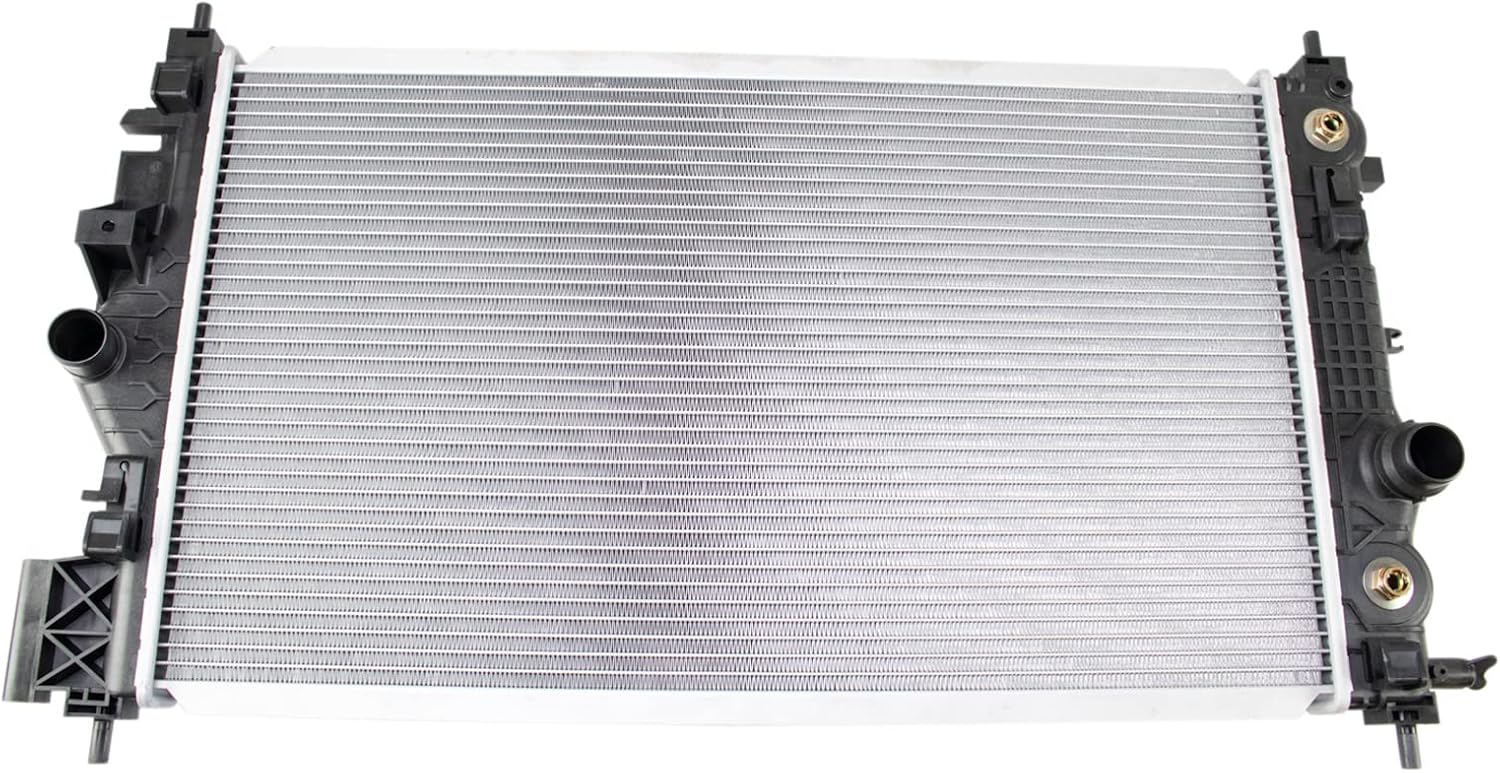 Radiator Assembly Plastic Tanks Aluminum Core Compatible with 14-19 Chevrolet Silverado 1500 15-20 Tahoe 15-20 Cadillac Escalade 14-18 GMC Sierra 1500 15-19 Yukon