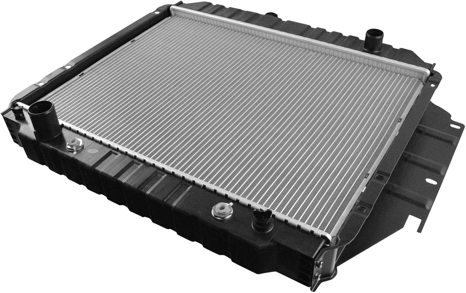 Radiator Assembly Plastic Tanks Aluminum Core Compatible with 14-19 Chevrolet Silverado 1500 15-20 Tahoe 15-20 Cadillac Escalade 14-18 GMC Sierra 1500 15-19 Yukon