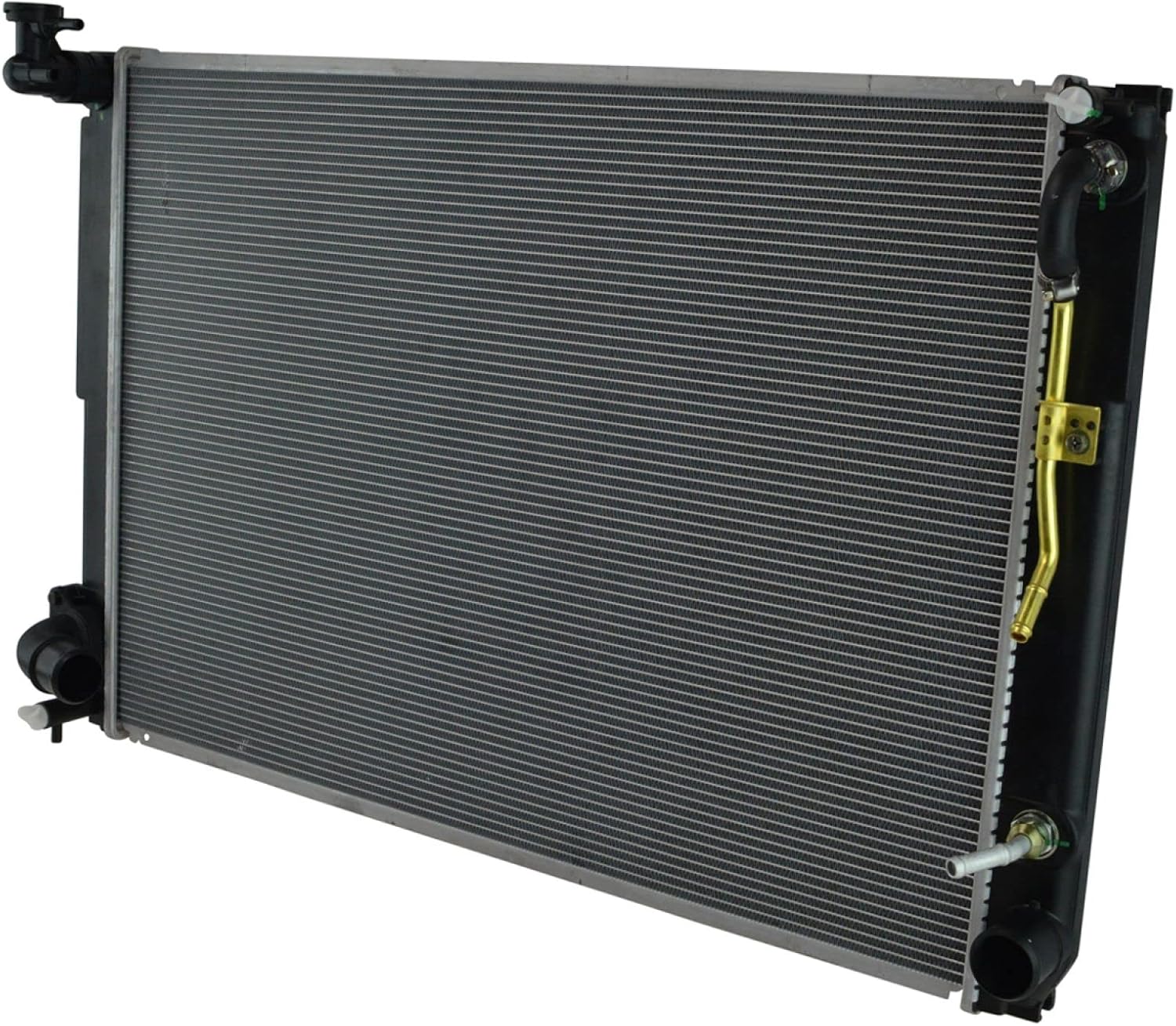 Radiator Assembly Plastic Tanks Aluminum Core Compatible with 14-19 Chevrolet Silverado 1500 15-20 Tahoe 15-20 Cadillac Escalade 14-18 GMC Sierra 1500 15-19 Yukon