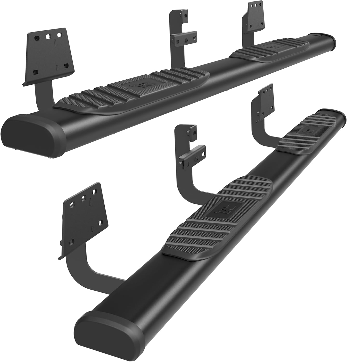 Side Steps Running Boards Fit 2019-2025 Dodge RAM 1500 Quad Cab (Exclude 2019-2024 RAM 1500 Classic) Truck Pickup 4" Oval Tube Stainless Steel Side Bars Nerf Bars Off Road Accessories 2Pcs