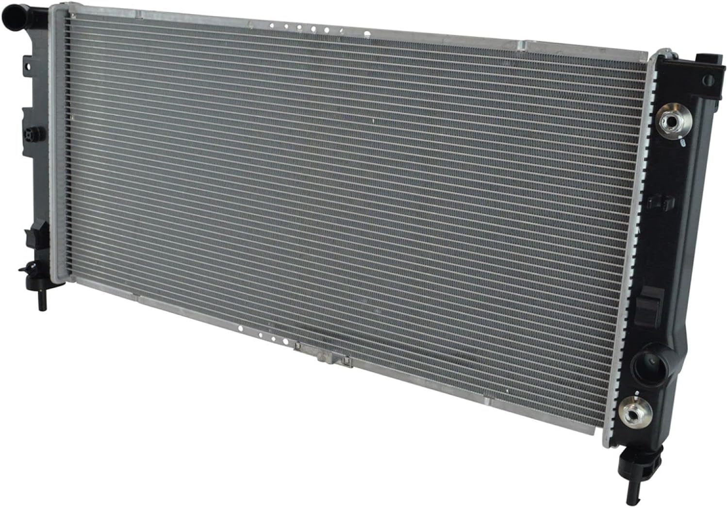 Radiator Assembly Plastic Tanks Aluminum Core Compatible with 14-19 Chevrolet Silverado 1500 15-20 Tahoe 15-20 Cadillac Escalade 14-18 GMC Sierra 1500 15-19 Yukon