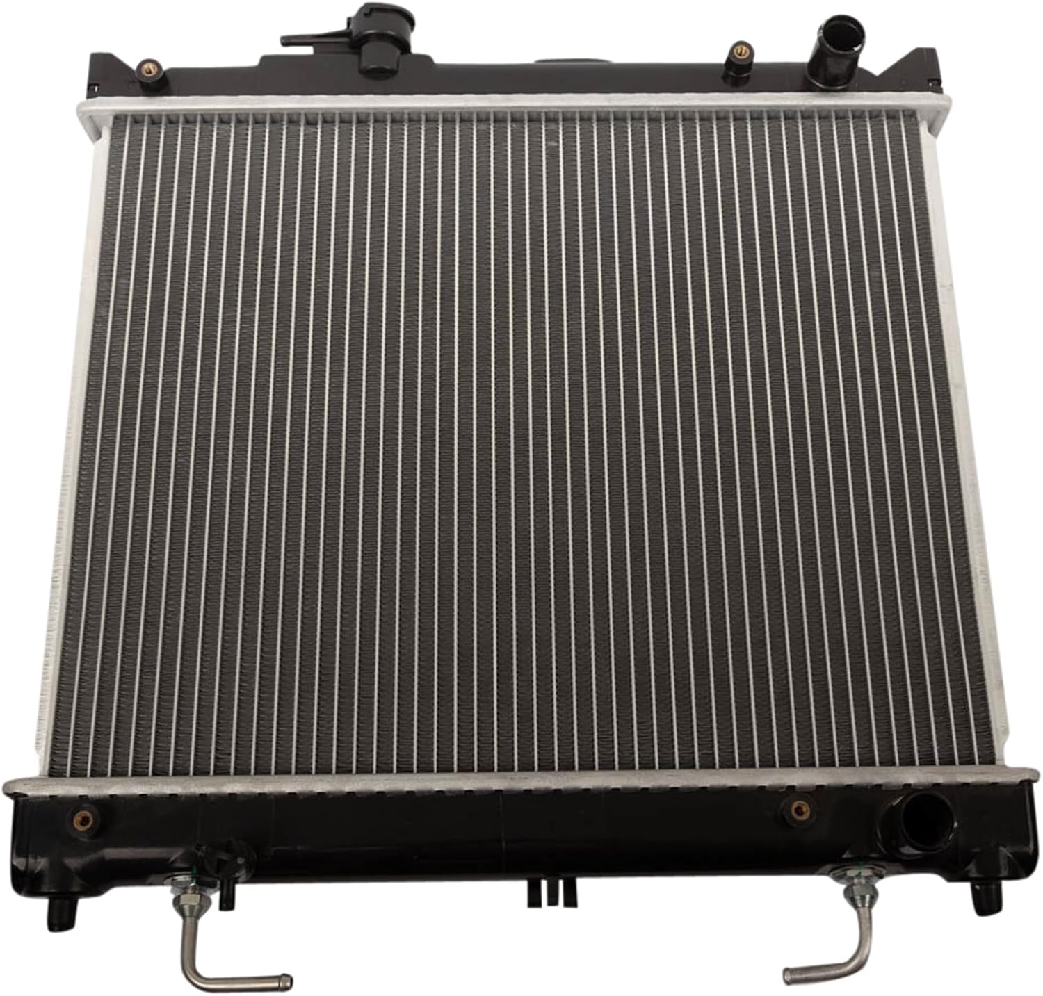Radiator Assembly Plastic Tanks Aluminum Core Compatible with 14-19 Chevrolet Silverado 1500 15-20 Tahoe 15-20 Cadillac Escalade 14-18 GMC Sierra 1500 15-19 Yukon