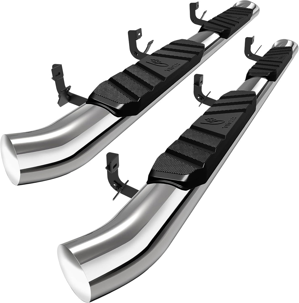 Auto 3.5" Rider Running Boards Compatible with 2009-2018 Dodge Ram 1500; 2010-2026 2500 3500; 2019-2024 Classic | Crew Cab | TG-SS2D35317 | Side Step Rail Nerf Bars