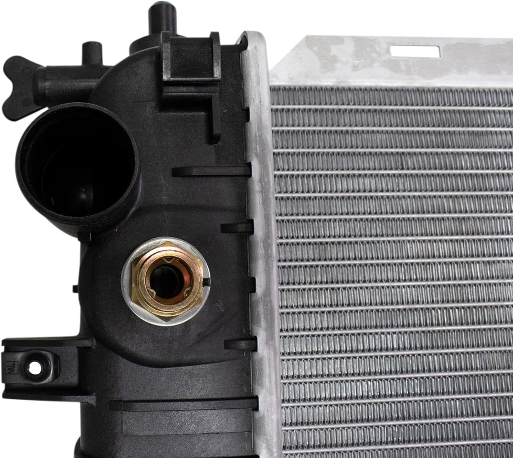 Radiator Assembly Plastic Tanks Aluminum Core Compatible with 14-19 Chevrolet Silverado 1500 15-20 Tahoe 15-20 Cadillac Escalade 14-18 GMC Sierra 1500 15-19 Yukon