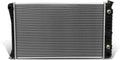 OEM-RA-709 OE Style 1-Row Aluminum Core Radiator Compatible with 81-86 C/K 1500 2500 3500,28-1/4" W X 17-1/4" H X 1-1/4" D,1-5/16" Inlet / 1-9/16" Outlet