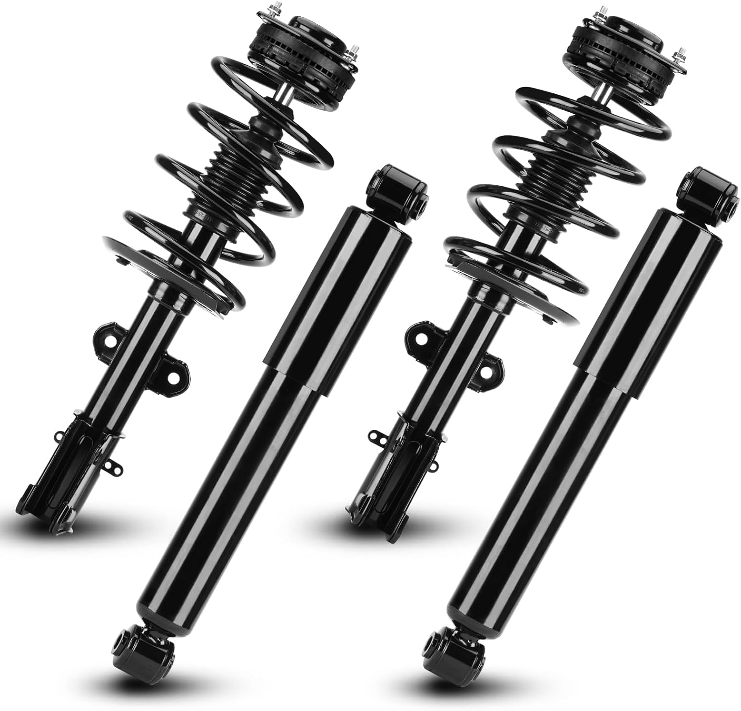 Front Struts Shock Absorber Sway Bar Links Kit Fit for Chrysler Town & Country 2008-2010, for Dodge Grand Caravan 2008-2010, Replace 171128L 171128R K7258 (4Pcs)