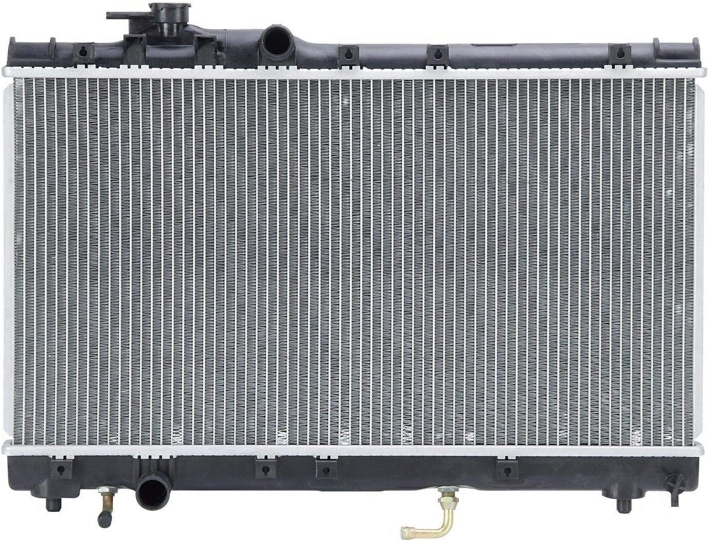 Aluminum Radiator | Compatible with Jeep WRANGLER 3.8 V6,2007-2009 | 22mm Core Thickness | Replaces CU2957